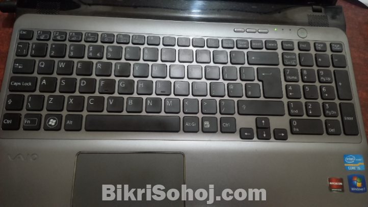 Sony Core i5 laptop